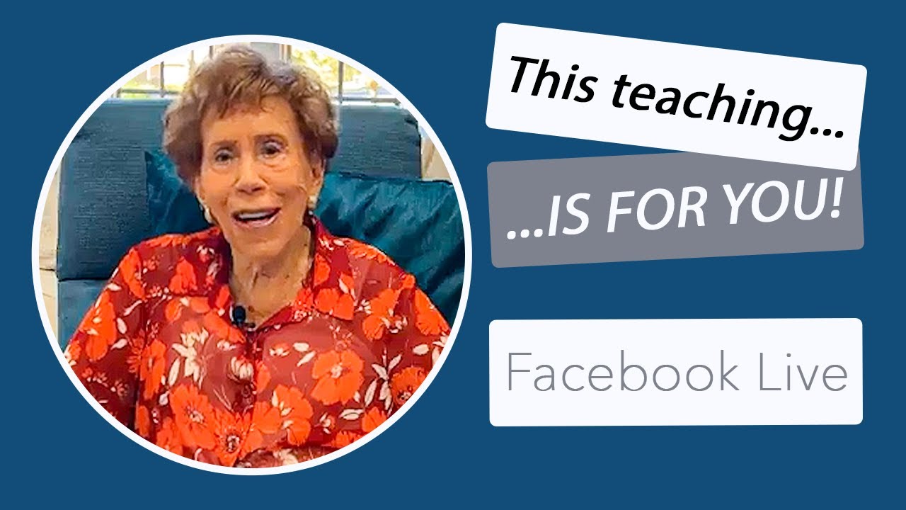This teaching is for YOU! FB Live