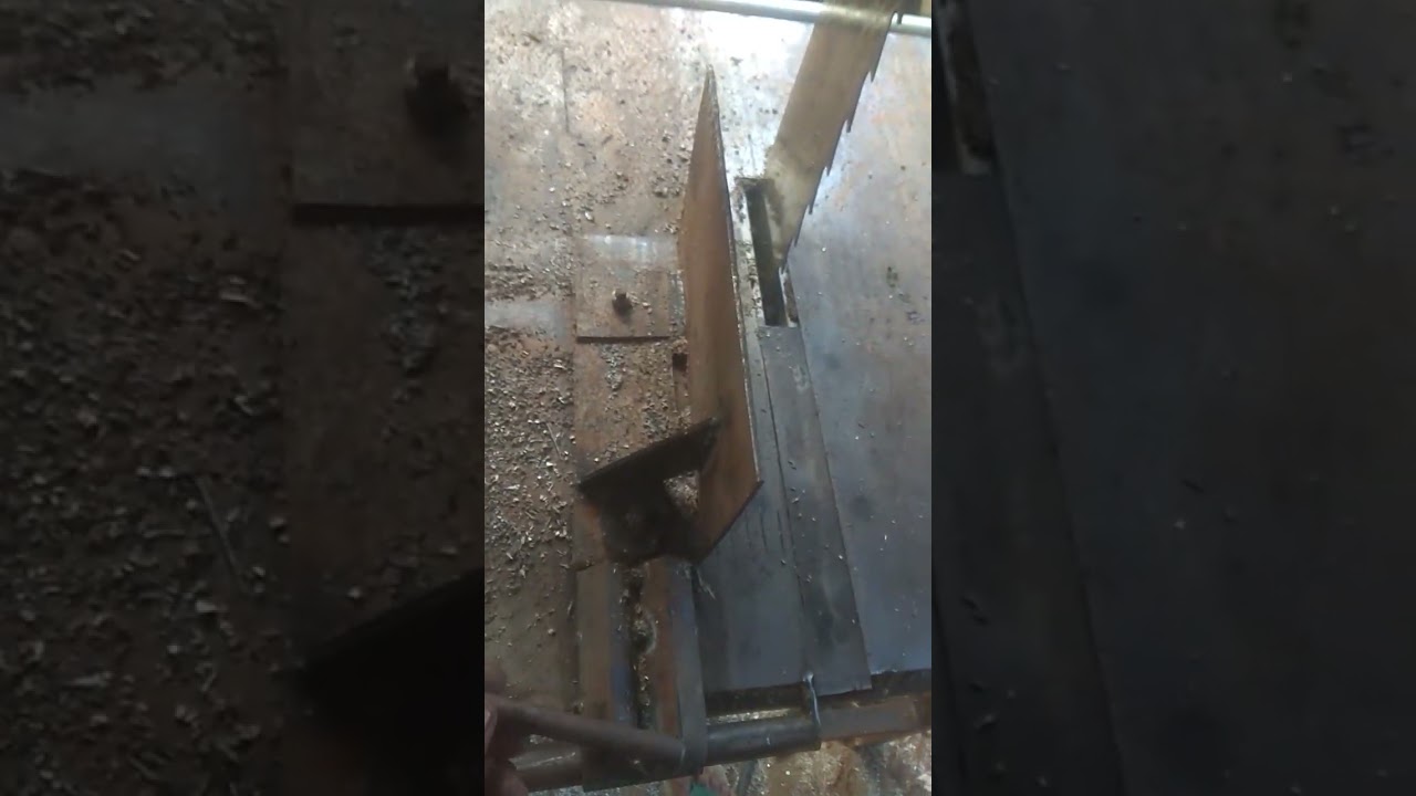 tes jalan bandsaw mini rakitan