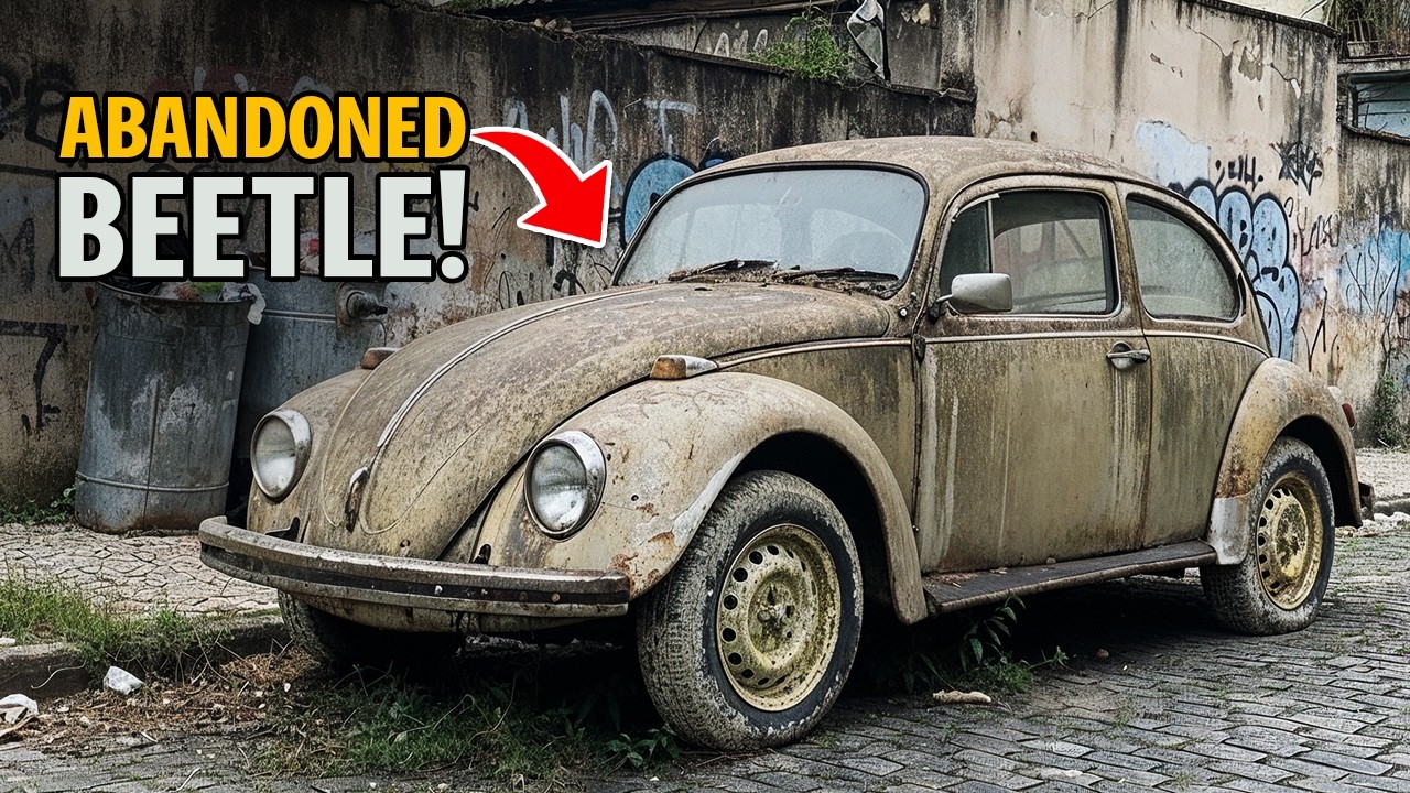 ВОССТАНОВЛЕНИЕ ЗАБРОШЕННОГО И РАЗРУШЕННОГО VOLKSWAGEN BEETLE на ПРОТЯЖЕНИИ ЛЕТ!