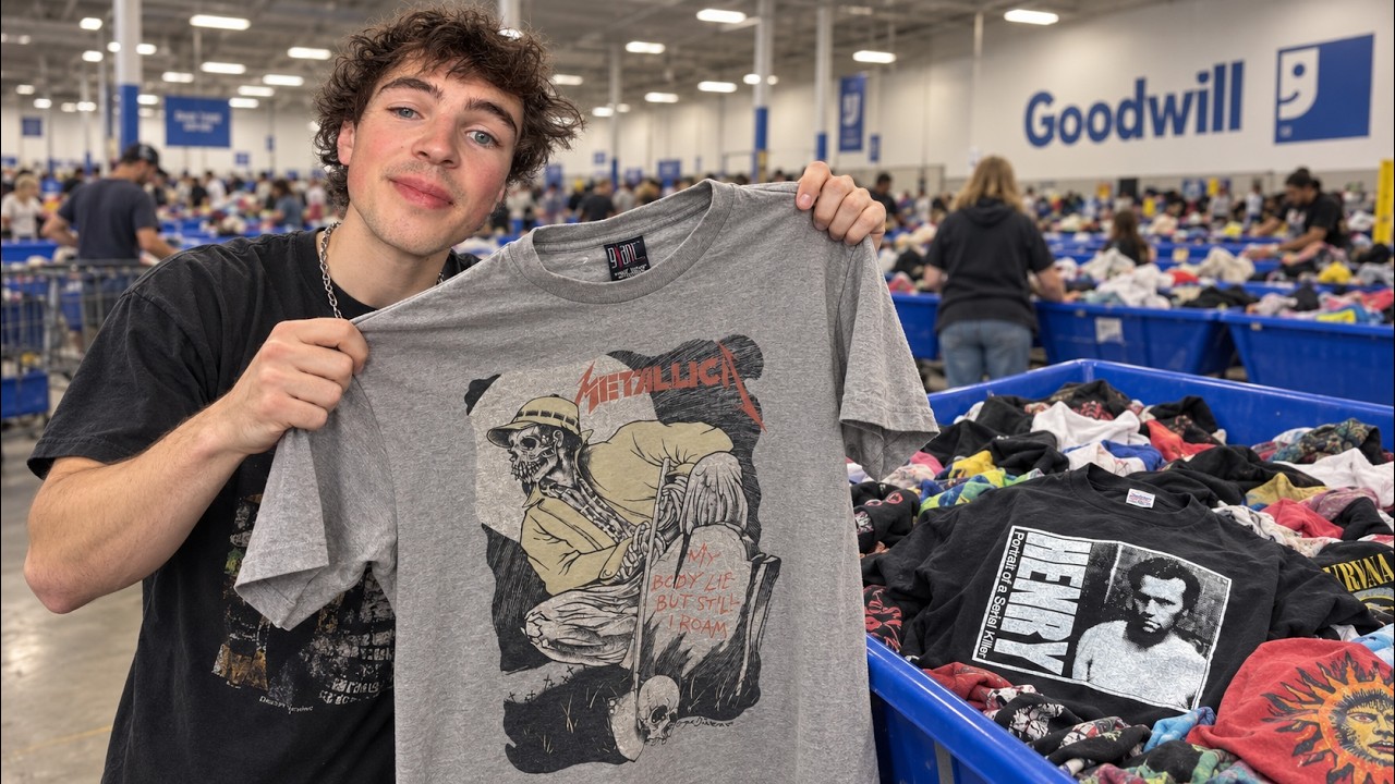 I Found a Goldmine of Vintage T-Shirts to Sell on Whatnot