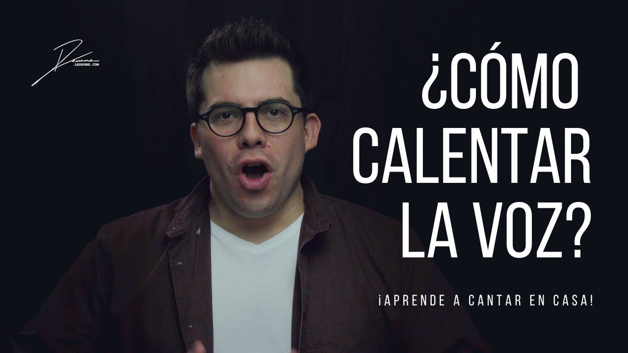C&Oacute;MO CANTAR BIEN EN CASA.- EJERCICIO DE CALENTAMIENTO | JORGE ROMANO.