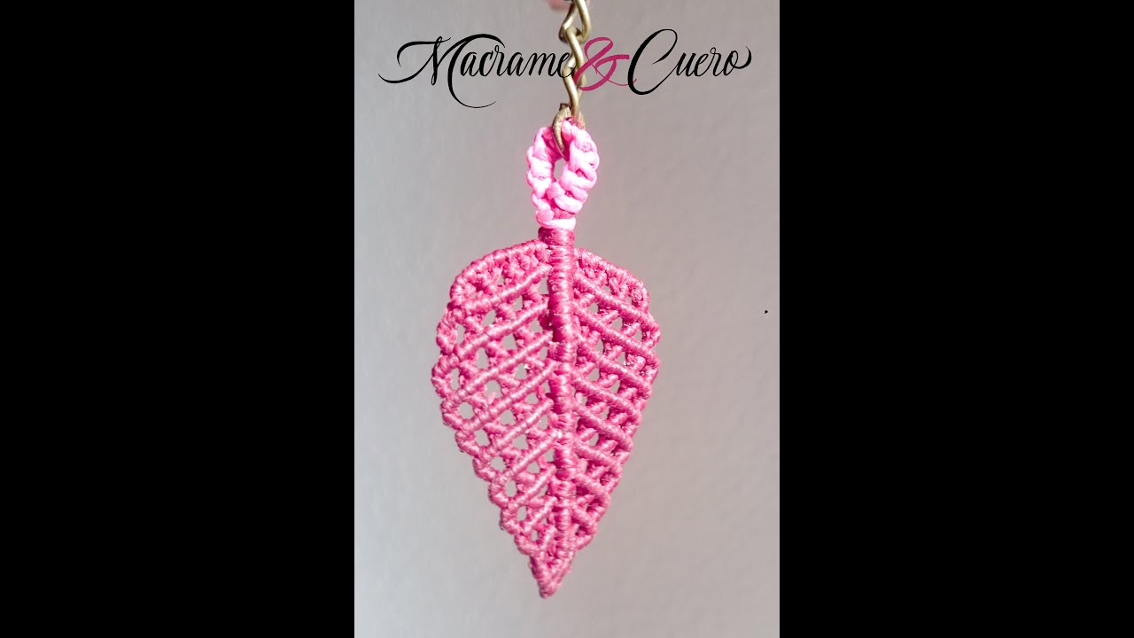 tutorial hoja macrame ok