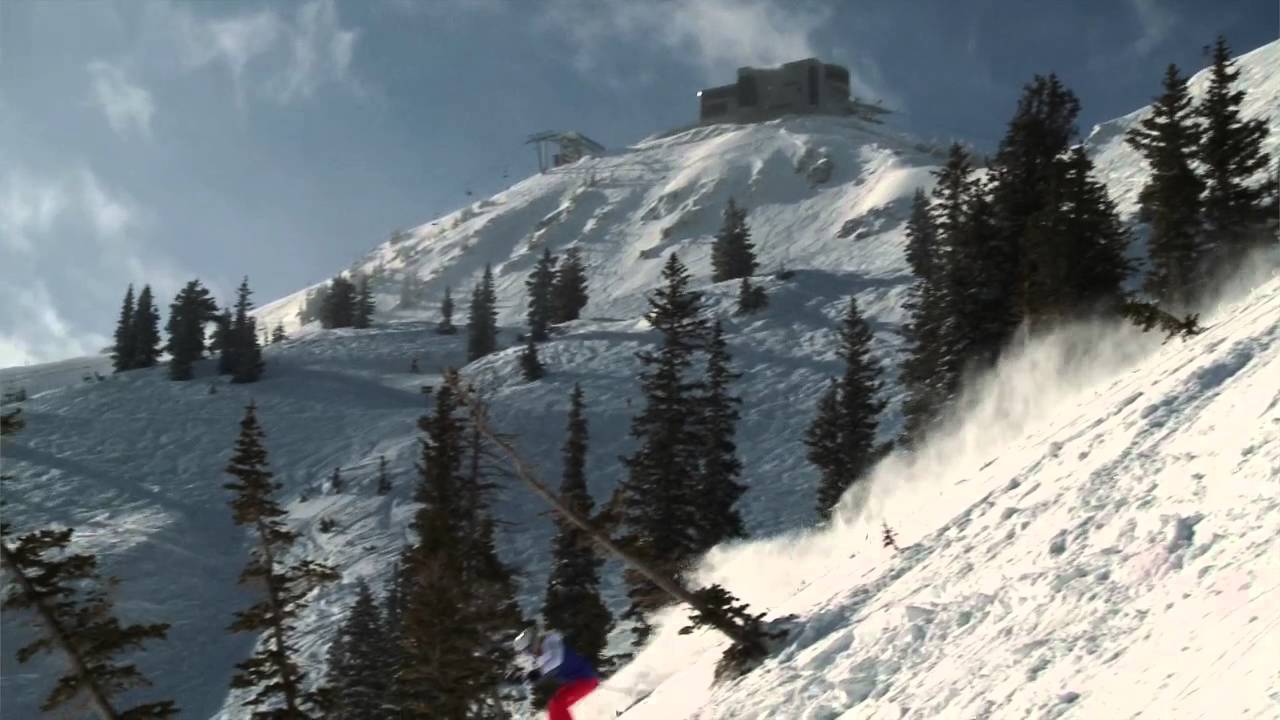 Claire Explores Mineral Basin at Snowbird