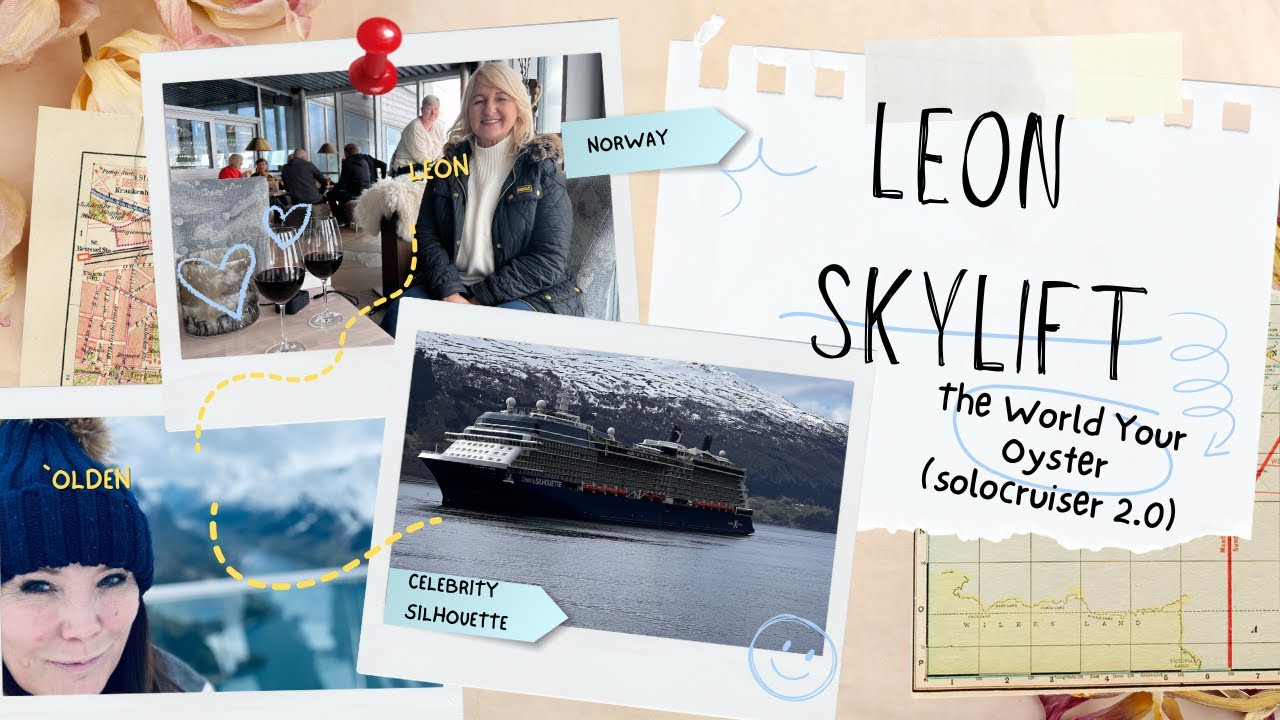 Leon Skylift, Noway. 1,011 above Sea Level. Celebrity Silhouette.