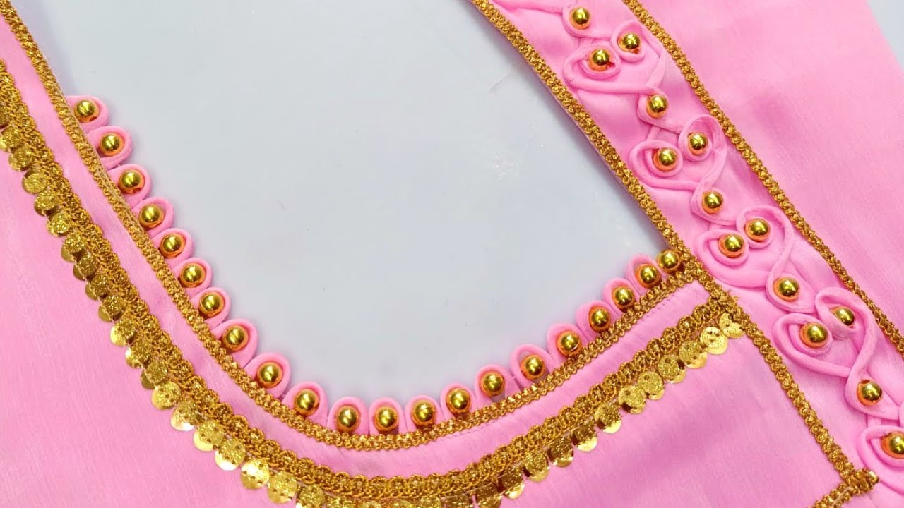 Latest Model Silk Saree Blouse Back Neck Design | Popular Model Blouse Gala Design |