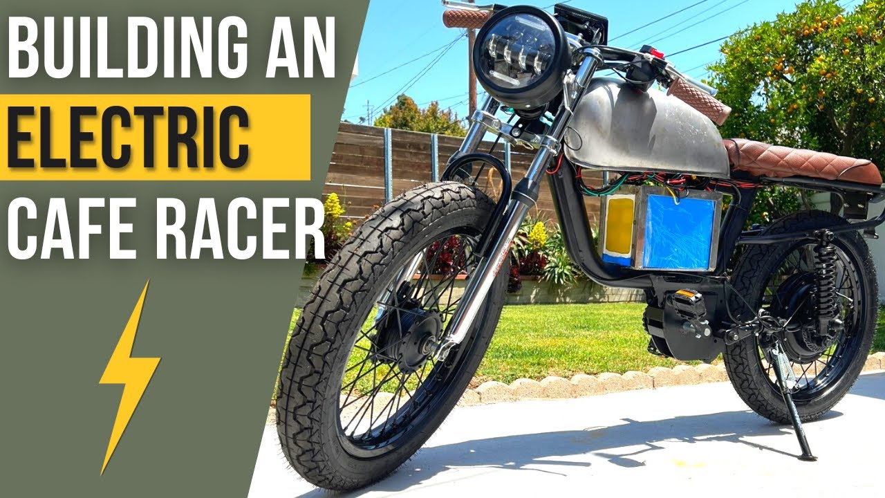 Building a Fully Electric Cafe Racer Motorcycle | Moped