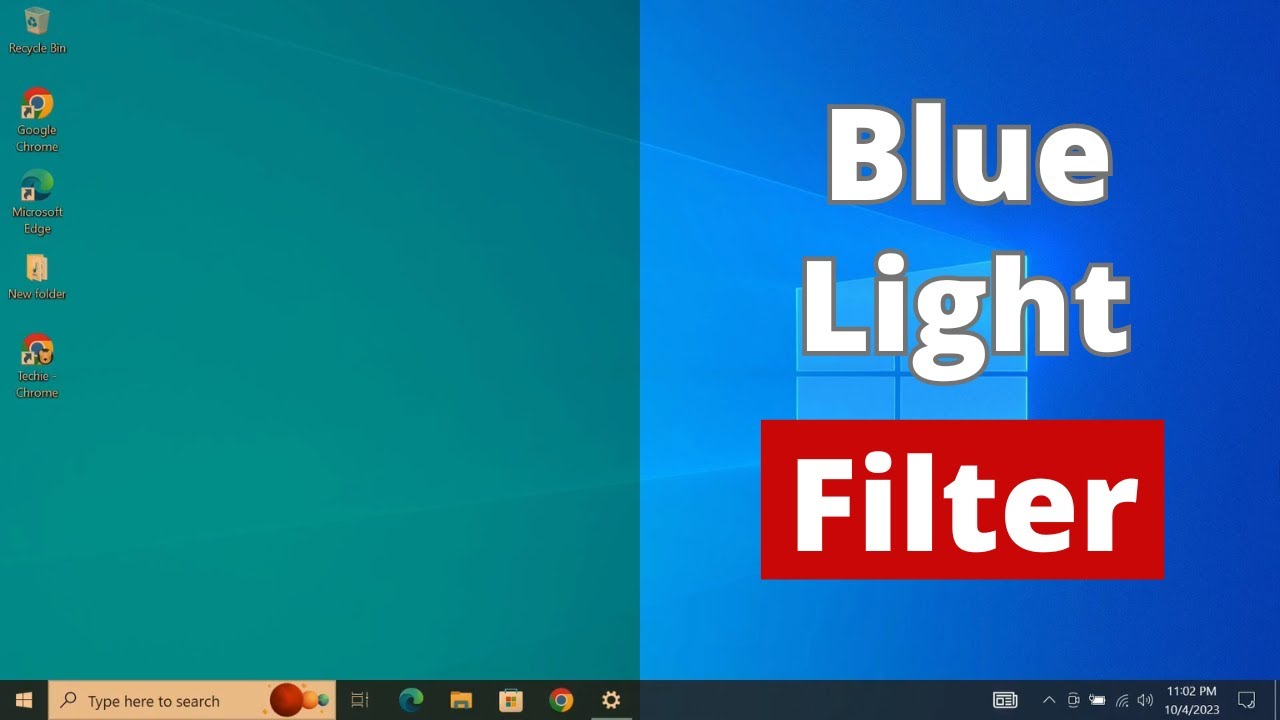 How to Turn on Blue Light Filter in Windows 10