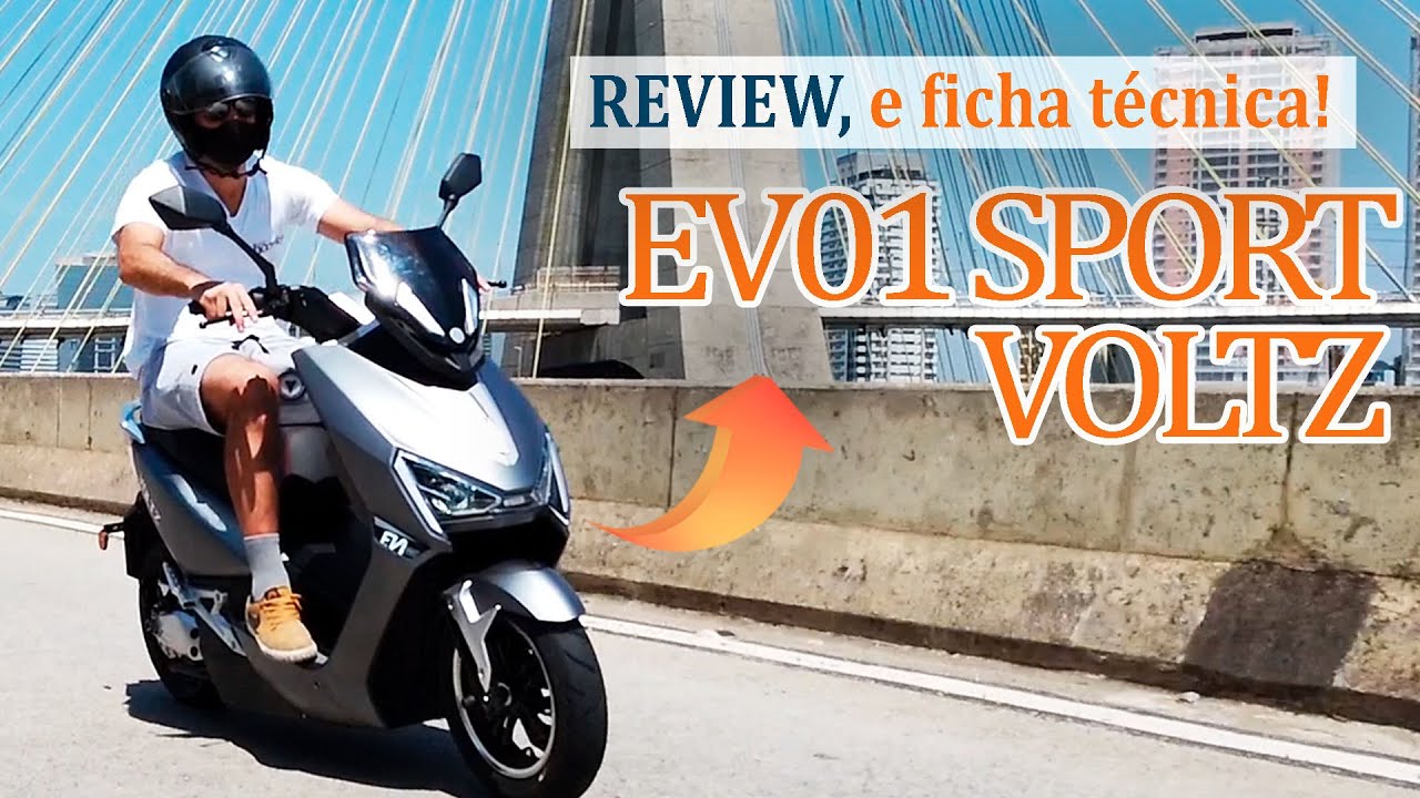 Testei a #Moto #Elétrica #VOLTZ #EV01 SPORT! #REVIEW + FICHA TÉCNICA. Entrou para coleção de desejos