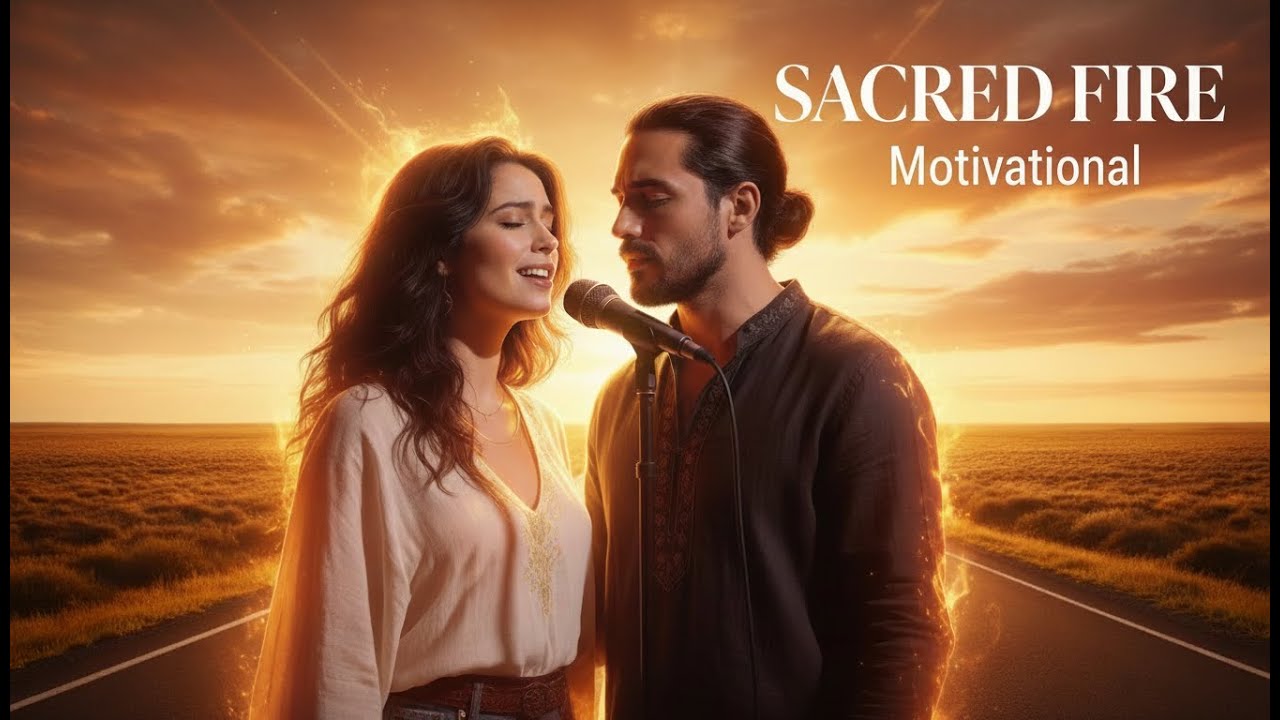 Sacred Fire | Motivational Duet — Strength & Hope (Male + Female Vocals)