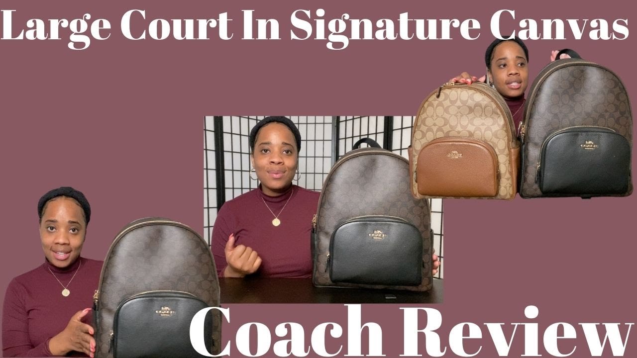 Large Court In Signature Canvas