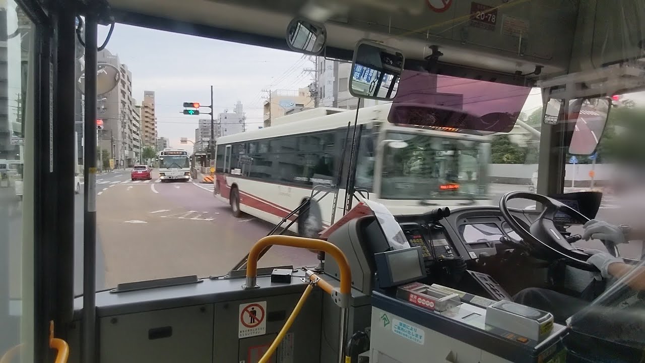【市バス前面展望】“基幹2”猪高車庫→名古屋駅