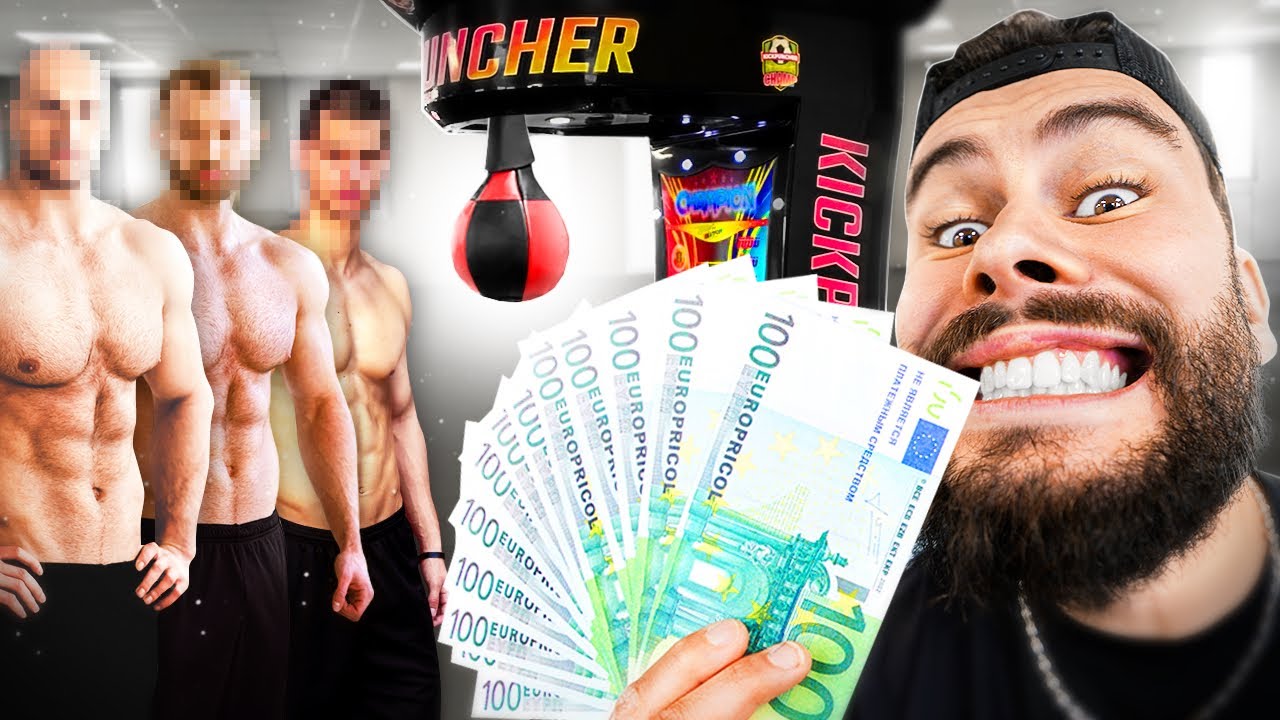 1 000&euro; POUR L&rsquo;ABONN&Eacute; QUI FRAPPE LE PLUS FORT ! (dans ma machine &agrave; coup de poing)