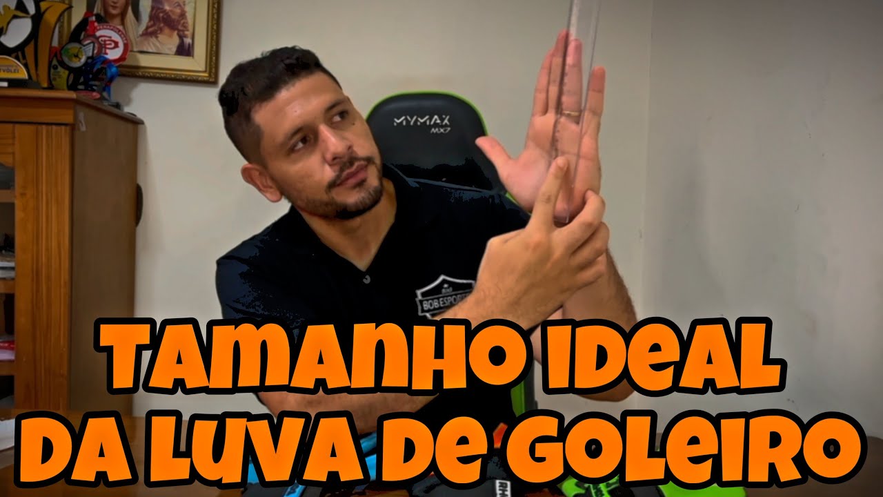 Como saber o tamanho IDEAL da minha LUVA DE GOLEIRO?