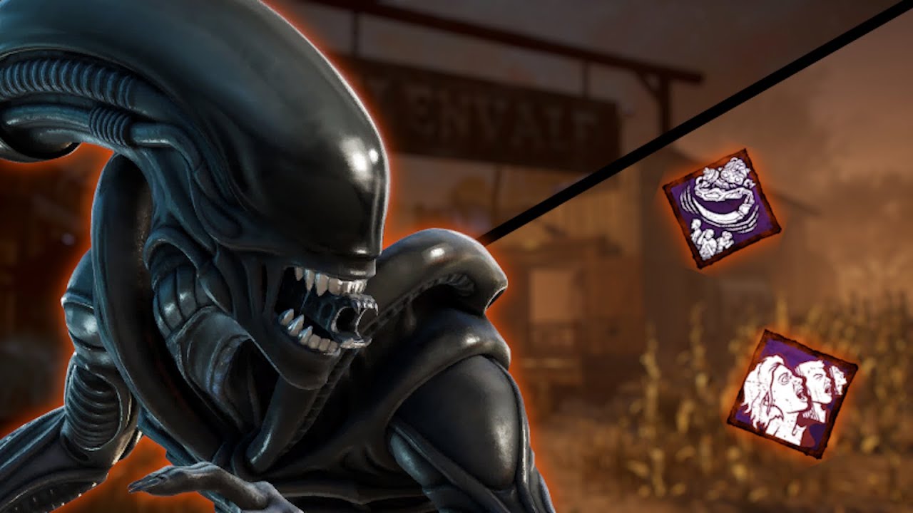 Forced Hesitation And Infectious Fright Xenomorph | Dead by Daylight