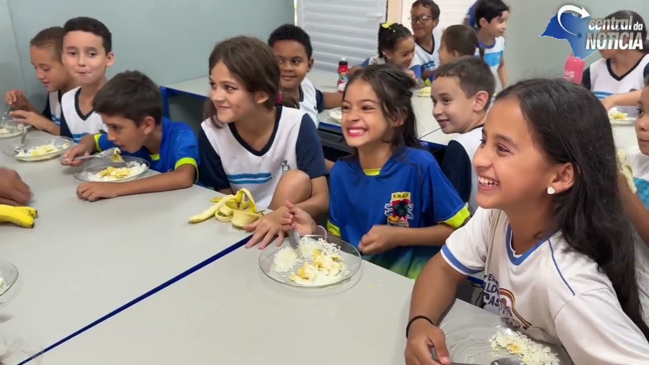 Semana italiana encanta alunos e transforma merenda em experiência cultural nas escolas