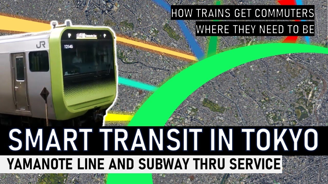 The GENIUS Ideas Behind Tokyo's Train System | Subway Interlining & the Yamanote Line