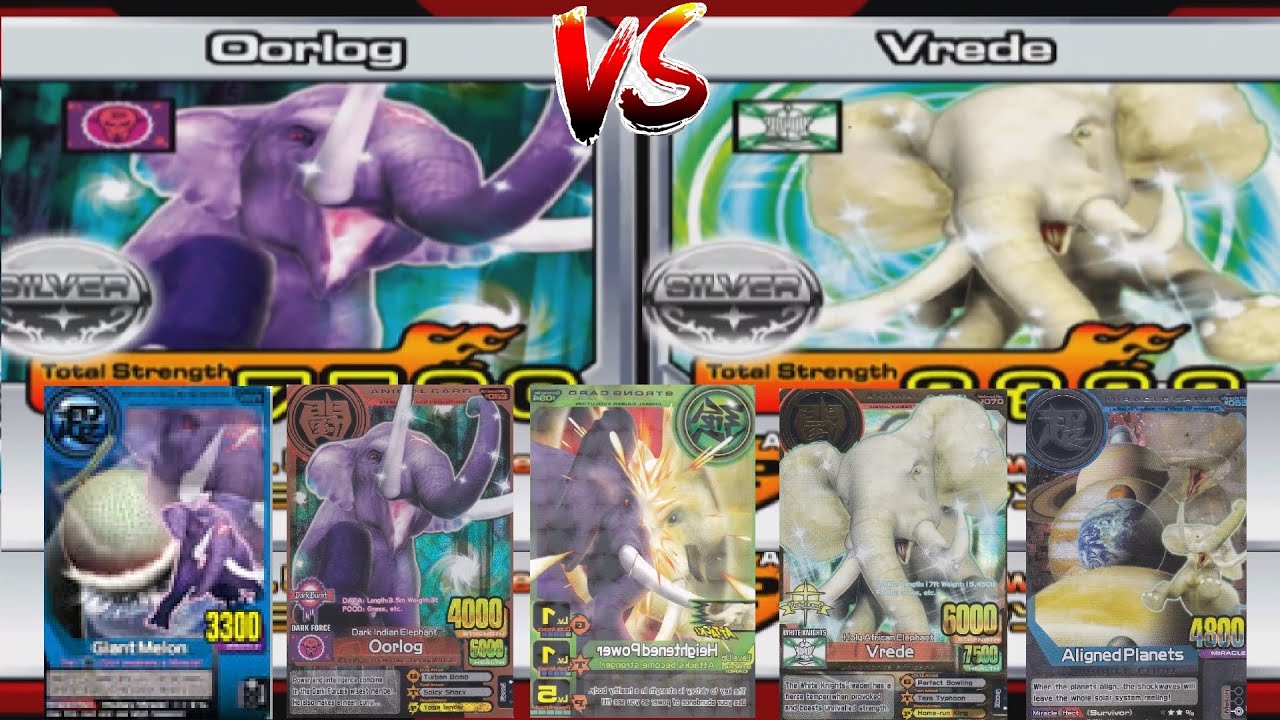Pertandingan Kelas Berat | Set Card Oorlog VS Vrede | Animal Kaiser Evo 8 - Eps 109