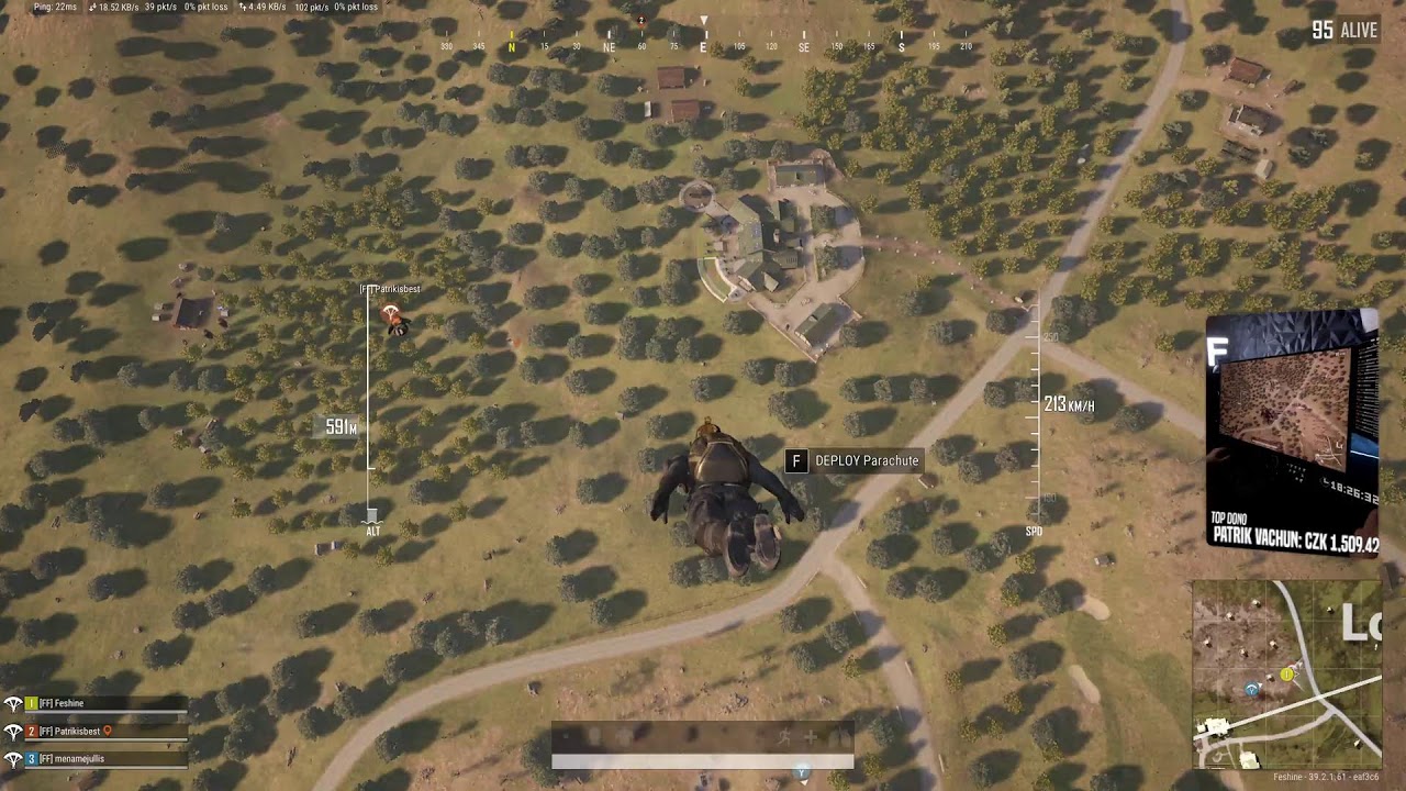 🔴Pubg: Odpolední pohoda #273 | Feshine CZ/SK