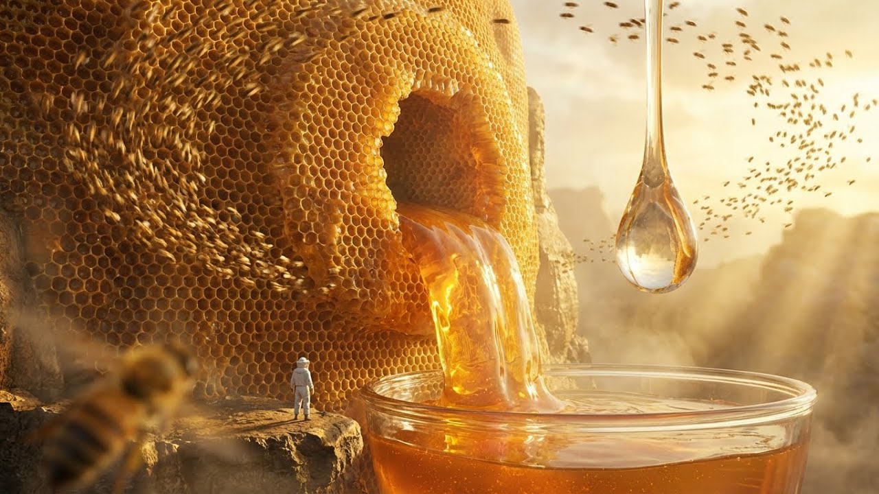 Inside the Modern Honey Factory: From Flower to Jar (Full Process) | How Food Is Made