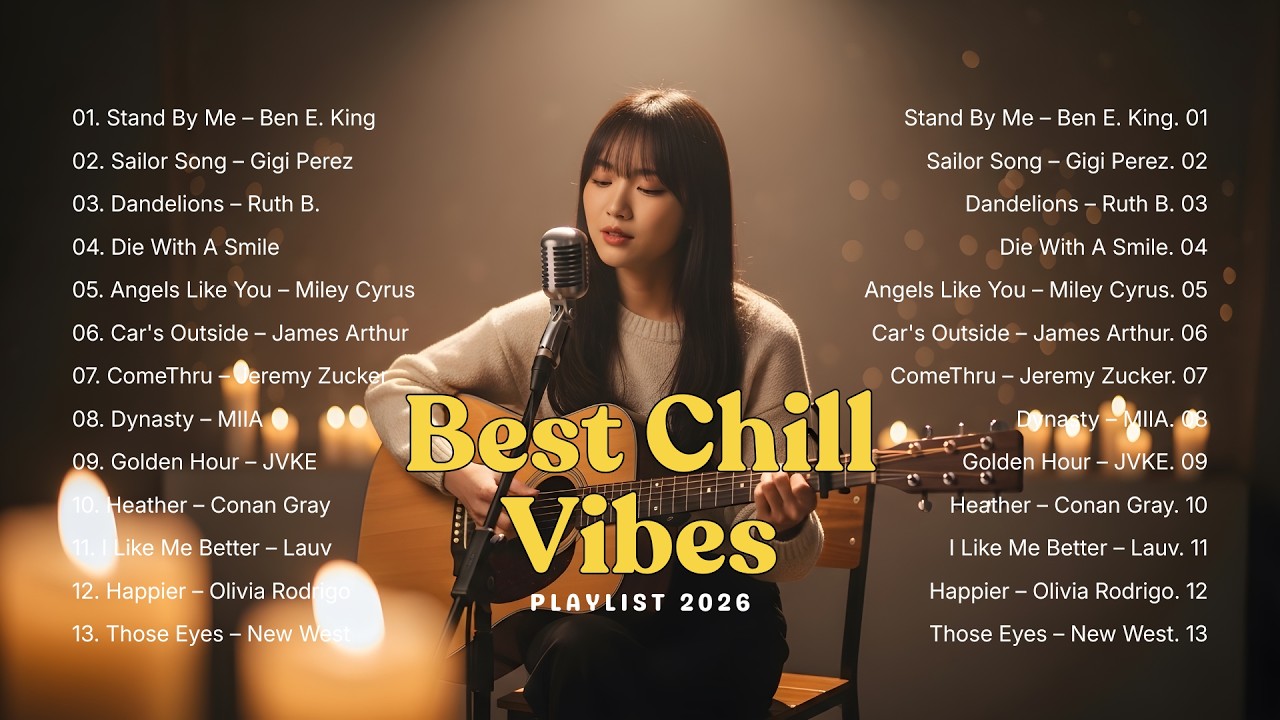 Chill Vibes Playlist 2026 🍂🎵| New English Love Song That Feel Deep | Happier, Sailor Song, Heather