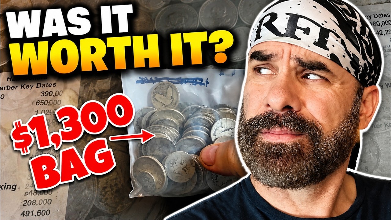 I Spent $1,300 on a Silver Coin Mystery Bag - Worth It?!