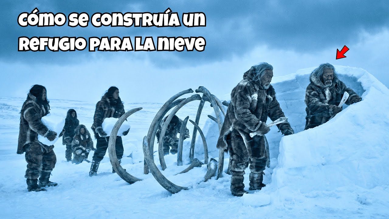 Cómo construían los refugios de nieve los seres humanos durante la Edad de Hielo?