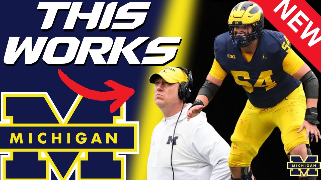 Команда Michigan Football только что исправила линию нападения