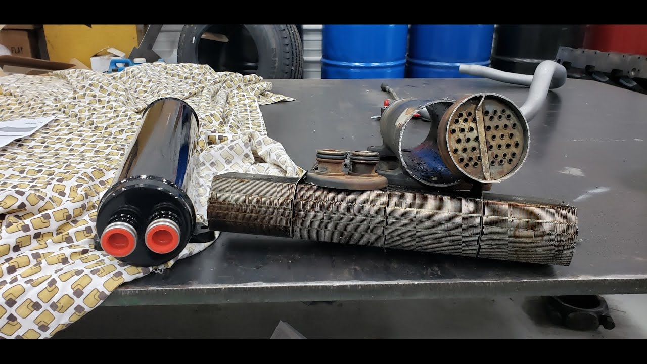 N14 Cummins Repair, Whats Inside The Oil Cooler