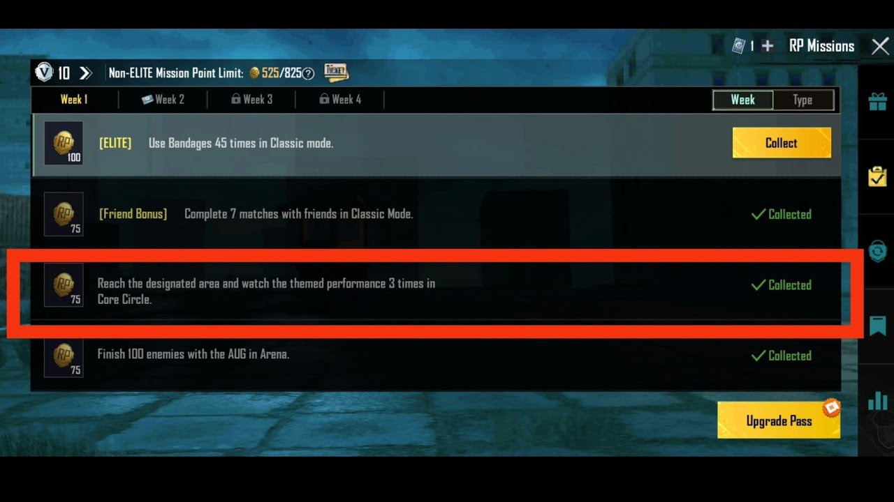 Reach designation Area & watch themed performance in classic Erangle event mode in BGMI.