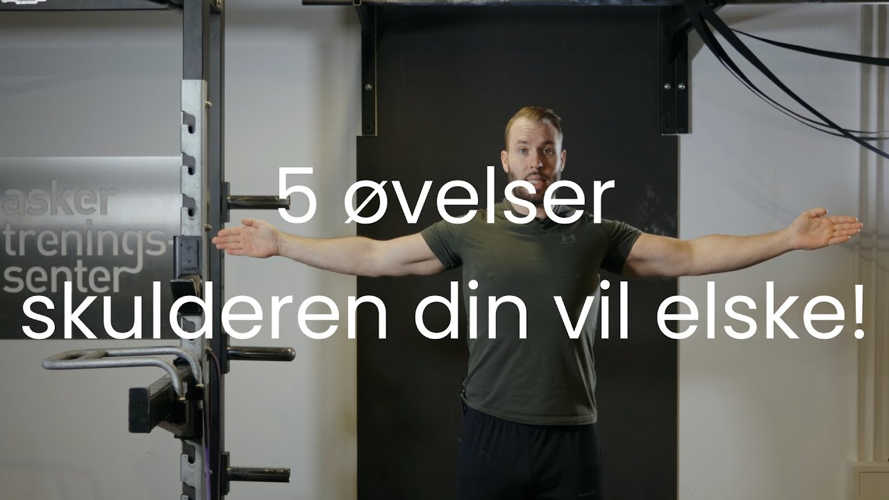 Treningsprogram | Med strikk - 5 øvelser skulderen din vil elske