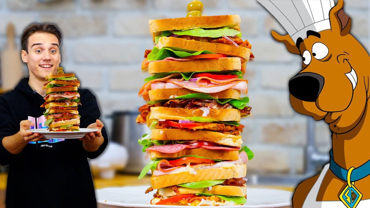 Obrovský sandwich zo Scooby-Doo | Viktor Nagy | Filmové recepty