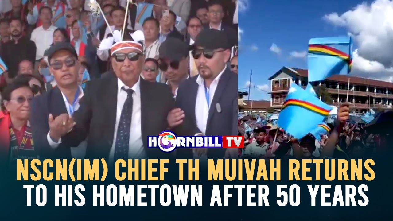 NSCN(IM) CHIEF MUIVAH RECIEVES ROUSING WELCOME ON HIS RETURN TO HOMETOWN