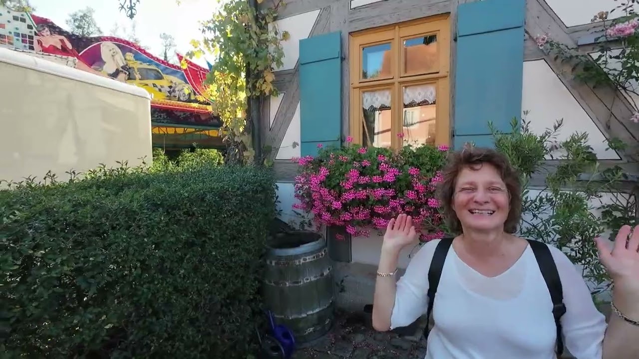 Frauenaurach im  September 2024  Vorbereitung zum J&auml;hrlichen Aufstellen des Kerwas Baum
