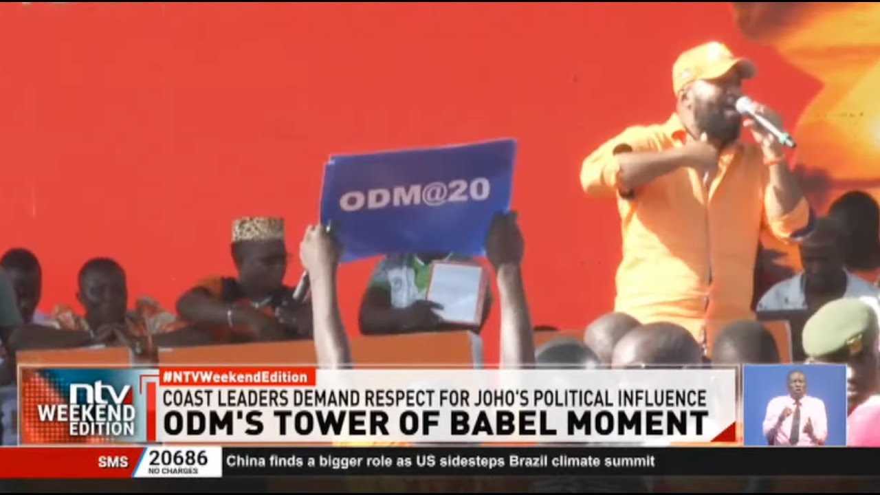 Joho threatens to dismantle ODM if he is edged out of the party