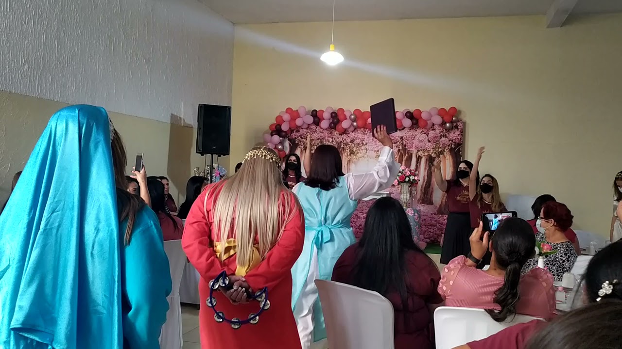 Coreografia Mulheres Guerreiras do círculo de oração.