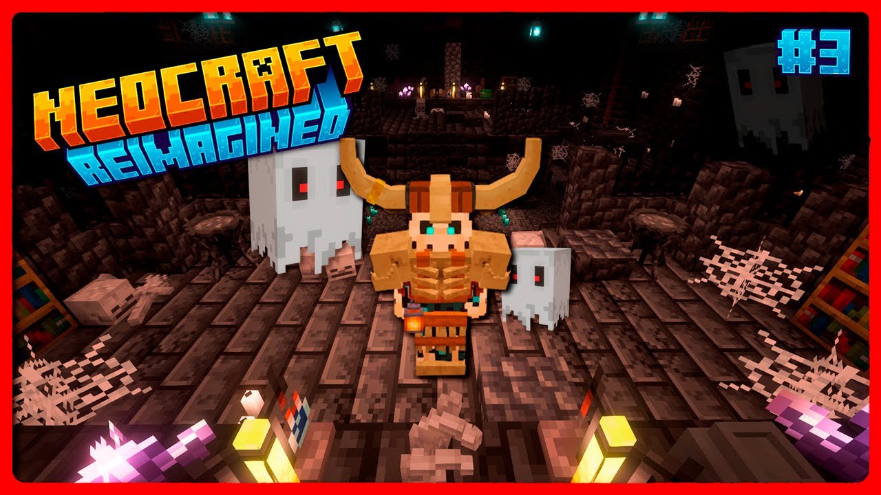 NeoCraft: Entramos A La Dungeon Maldita! 💀 Serie De +300 Mods — EP 3