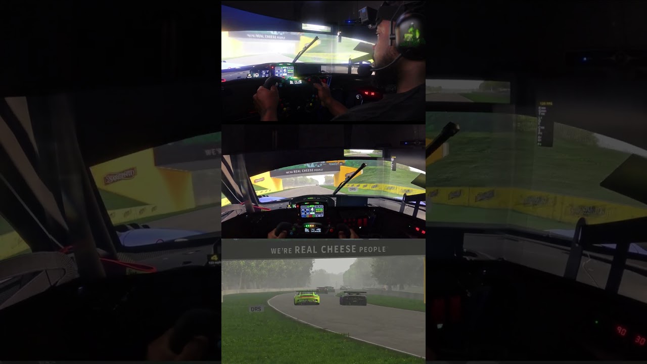 CLEAN battles are why we love racing  #virtualracing #racing #simracing #triplemonitor  #simracer