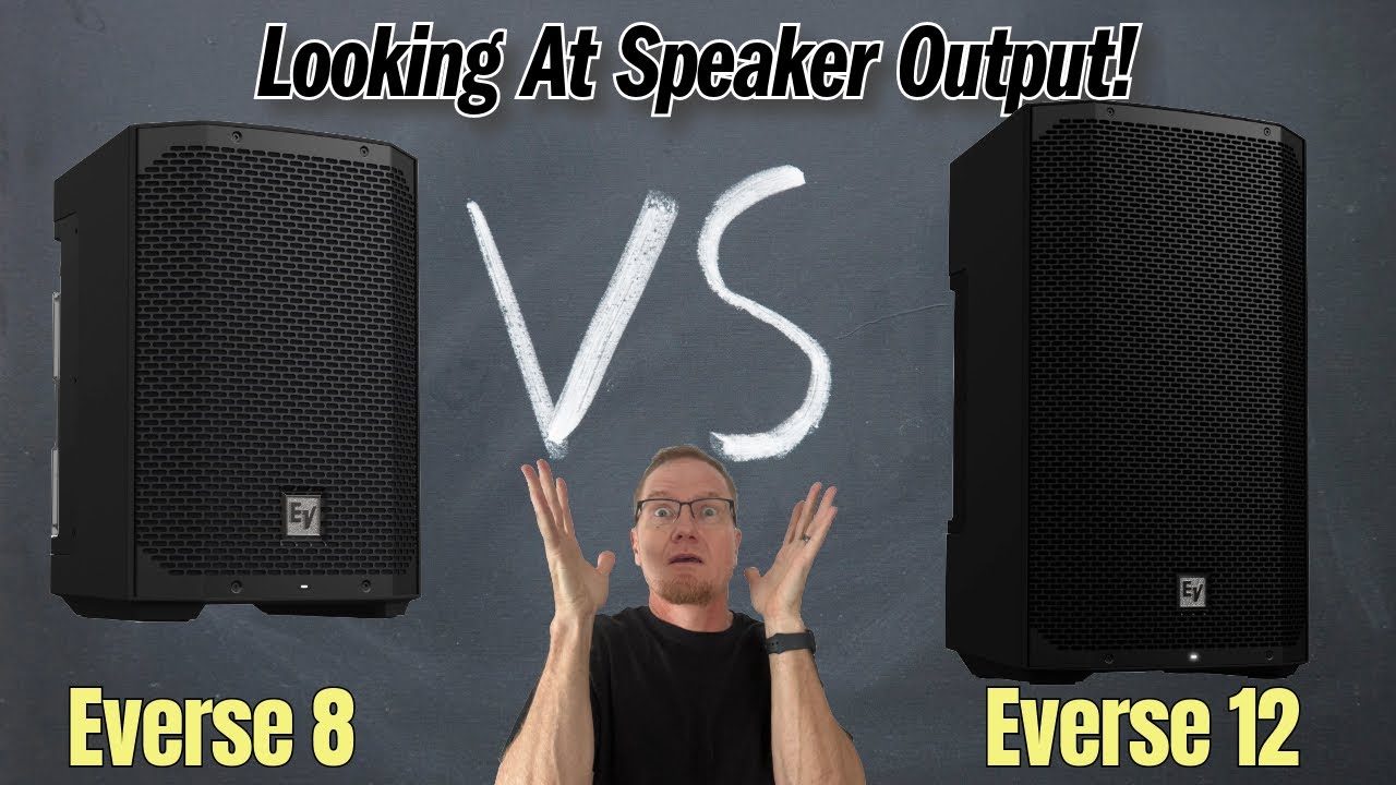 Comparing Loudness And Low Frequency Output On Everse 8 and Everse 12 from #ElectroVoice