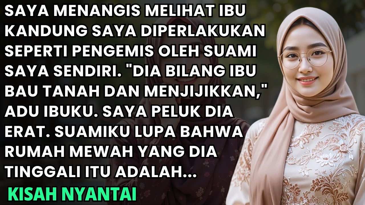 KULIHAT IBUKU TIDUR DI POS RONDA SAMBIL MENGGIGIL, SUAMIMU USIR IBU—AKU SENYUM SINIS