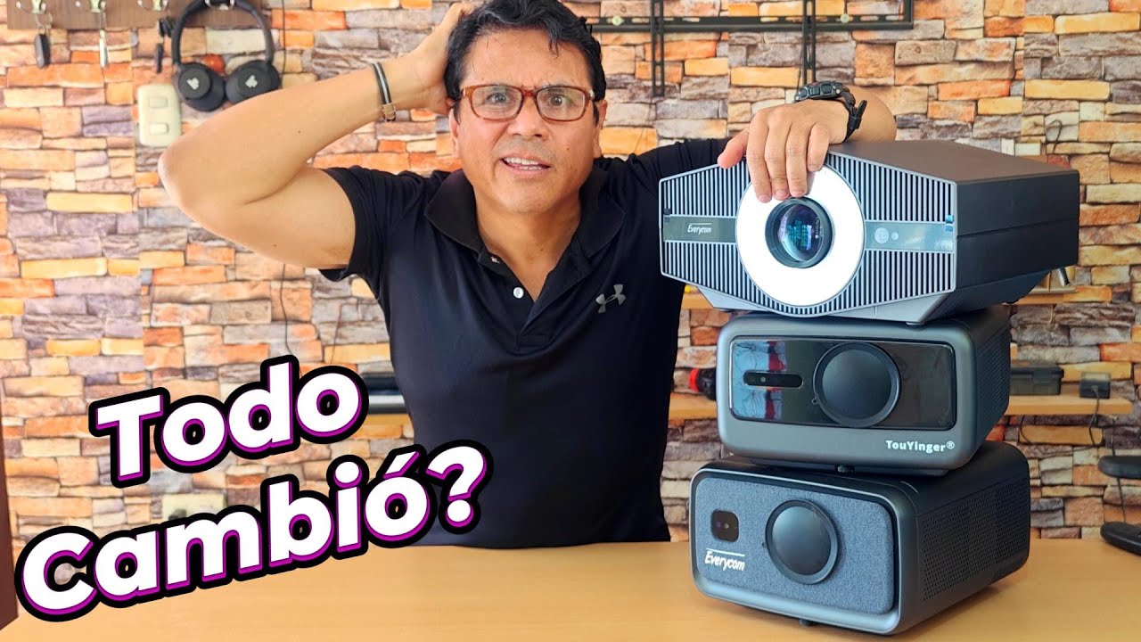 ¡No creerás el brillo de estos proyectores GIGANTES!