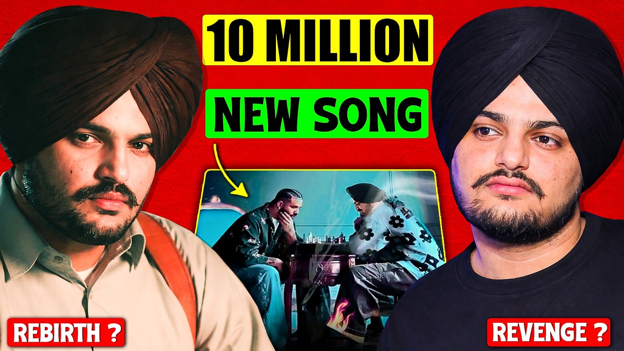 Explain Sidhu Moose wala New Song 10 Million Comment Barota | Moosewala Rebirth Poster