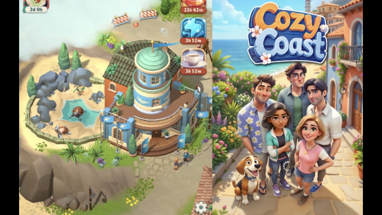 Cozy Coast | Level 11 Part 3 🍓🐕 #merge