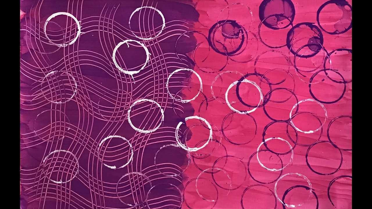 Painted Paper Art Tutorial - up to Grade 6