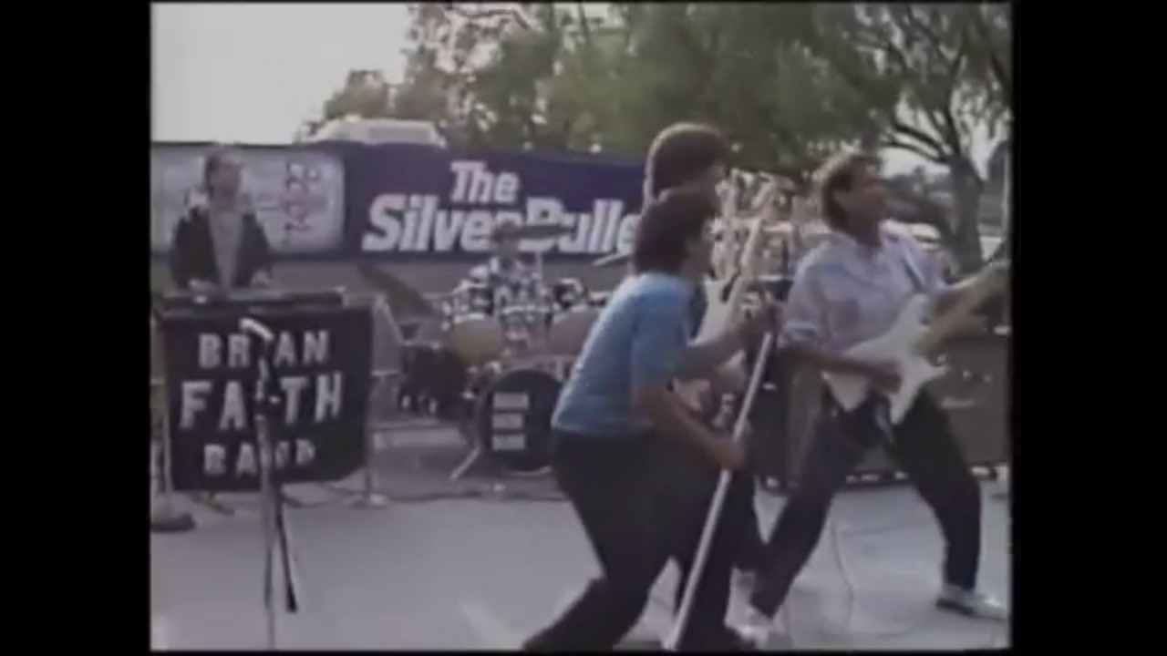 Brian Faith Band 'Running' (West Coast Tour Live  - 1991)