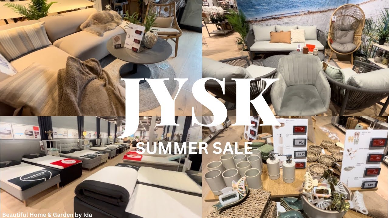 JYSK | SUMMER SALE 2025🌿 Furniture, Lamps & Decor + Haul! (Must have lamp!)