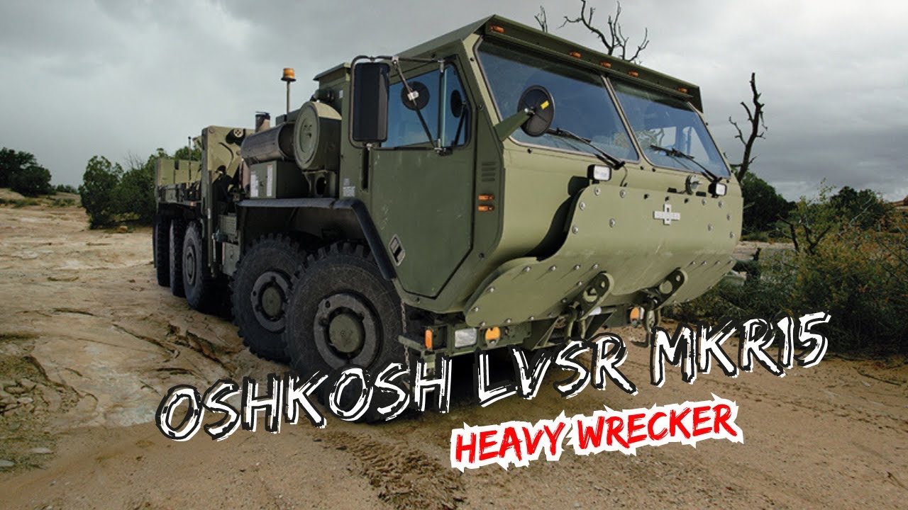 Oshkosh LVSR MKR15 Heavy wrecker