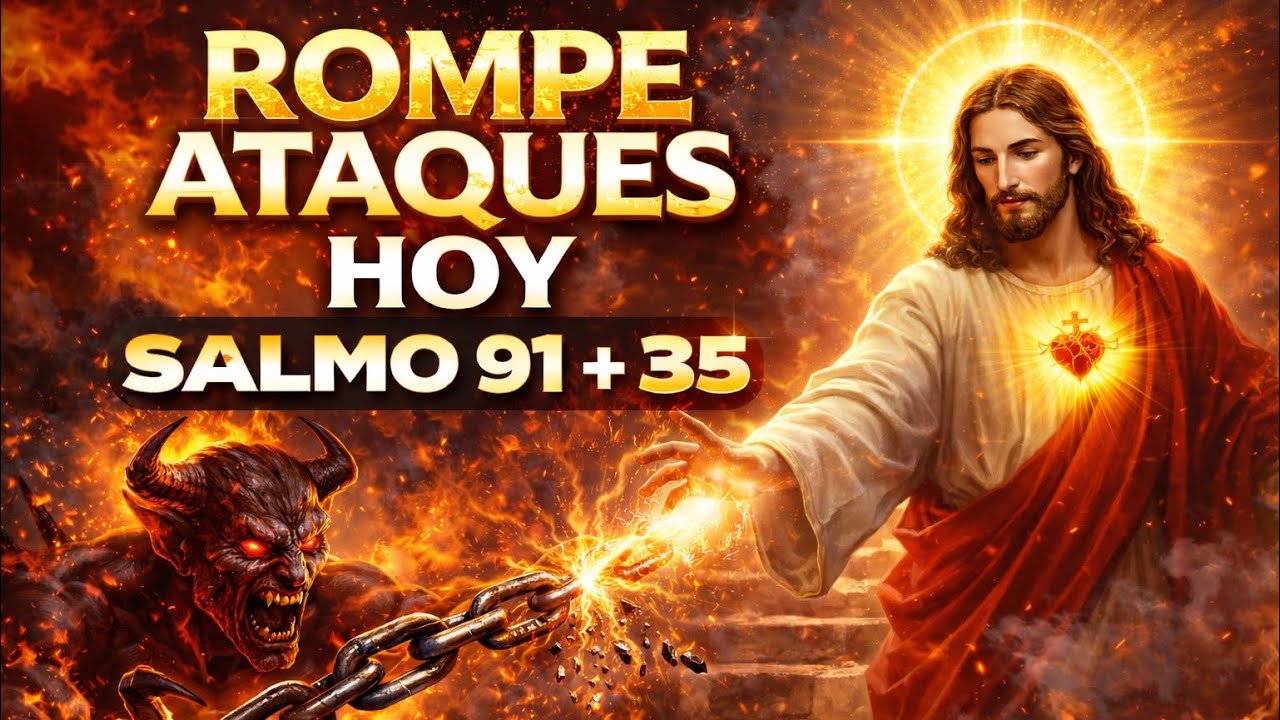 Escucha Esto Si Sientes Ataques Espirituales Hoy (Salmo 91 y 35 Poderoso)