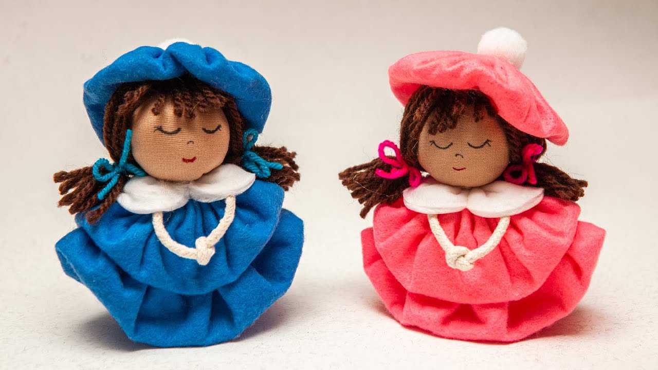Beautiful Felt Doll | Wonderful felt doll