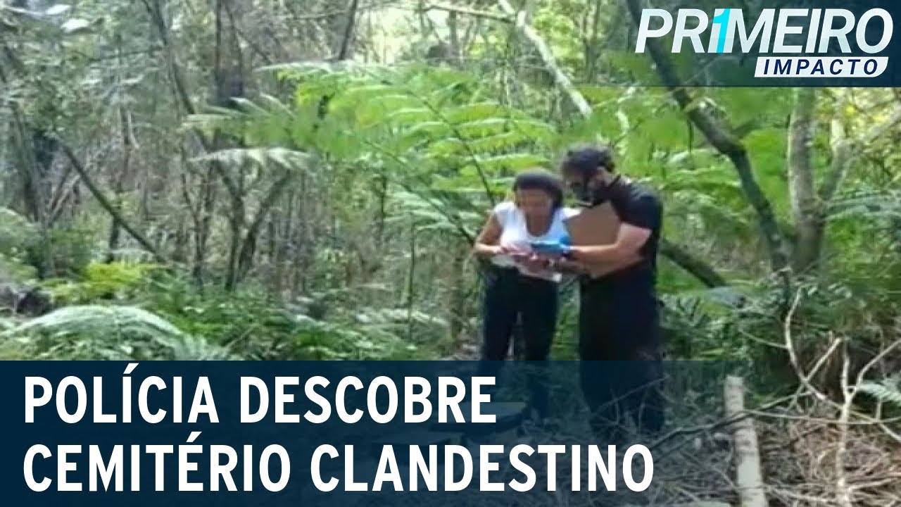 Polícia descobre quatro corpos em cemitério clandestino na Grande SP | Primeiro Impacto (16/03/21)