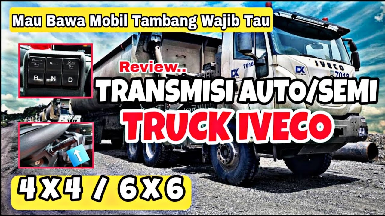 Cara pengoperasian Transmisi Auto/Manual Truck Iveco Astra‼️Setelah Nonton Pasti Tau‼️4x4 / 6x6